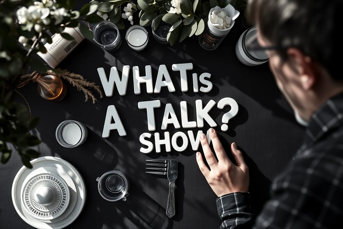 what is a talk show — What Is A Talk Show (the finished result)